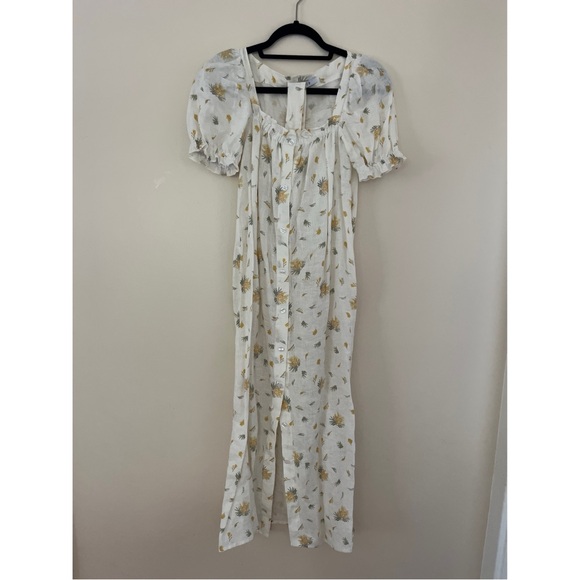 The Sleeper Brigitte Linen Maxi Dress in Mimosa. XS. EUC - Picture 10 of 11